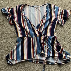 Stripped top!